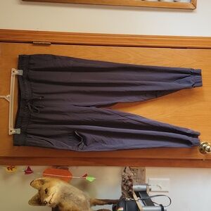 Healing hands gray jogger scrub pants womens size 2X petite